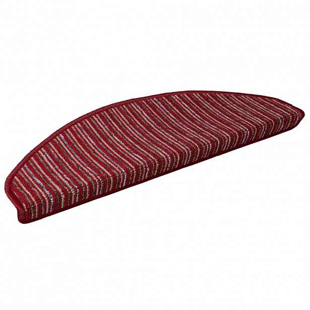 vidaXL Samolepicí schodové rohože 15 ks 65 x 21 x 4 cm Non-Slip