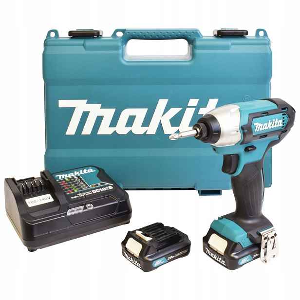 Makita Cxt TD110DSAE Příklepový Šroubovák 110 Nm 10,8 V 2x2.0 Ah