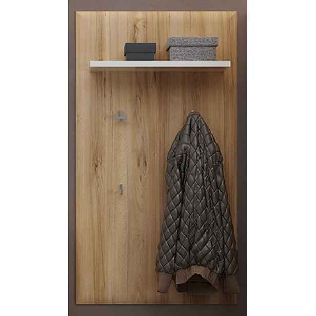 Předsíňový panel GALA - CLK ořech pacific/běžová lesk