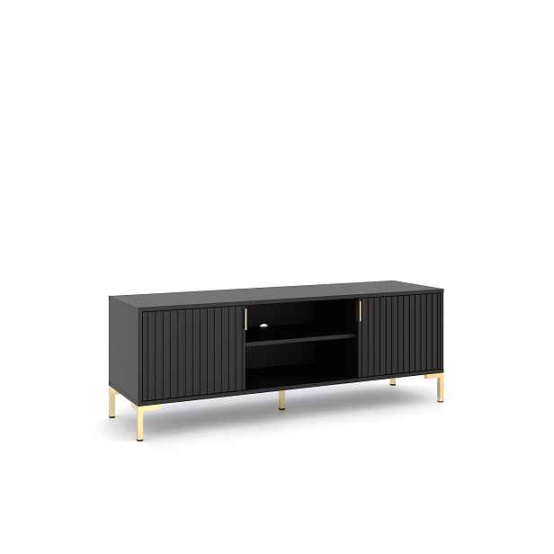 Vivaldi TV stolek Flinn 140 cm černý