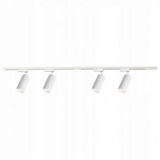 MiLAGRO Sada Mica Track Bílá 4Xgu10 1,5M Lampa Stropní osvětlení