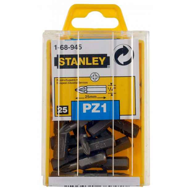 Stanley - Sada bitů PZ1, 25 ks 1-68-945