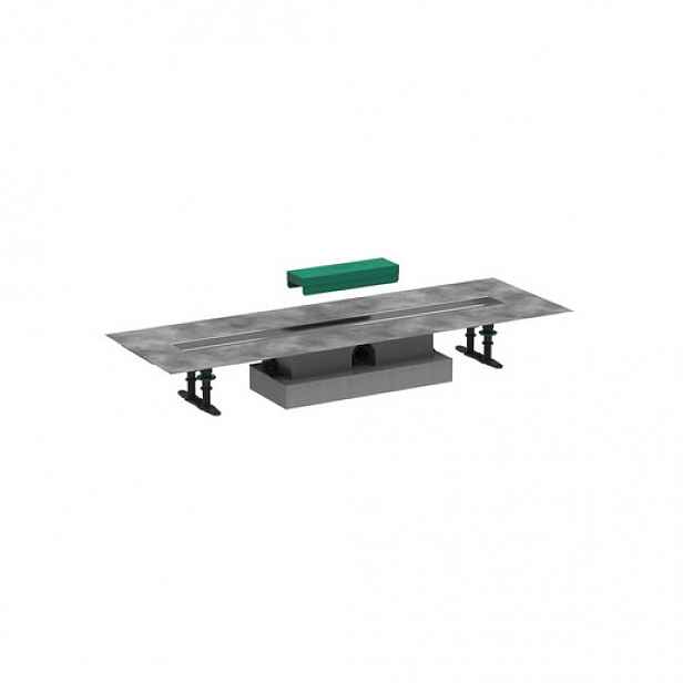 Hansgrohe uBox Universal úplná sada pro plochou instalaci 80 cm nerez 56018180