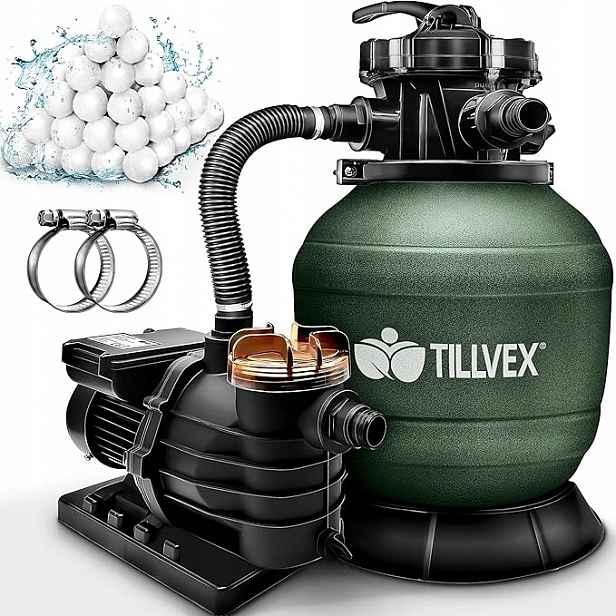 Systém pískových filtrů Tillvex pro bazény 10 m³/h
