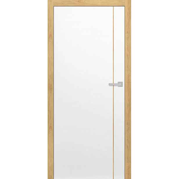 Bezfalcové interiérové dveře - Altamura Intersie Lux Dub 312 - Výška 210 cm