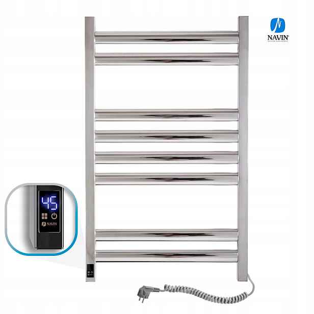 Elektrický Nerezový ohřívač Elipsa Sensor 500х800, pravý