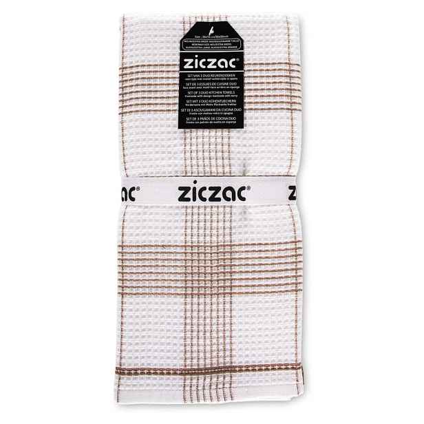Utěrky v sadě 3 ks 50x76 cm Duo Waffle – ZicZac