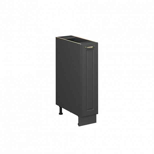 Vicco LÉKÁRNIČKOVÁ SKŘÍŇKA Fame-Line, Anthrazit-Gold Landhaus/Antracit, 20 cm bez pracovní desky