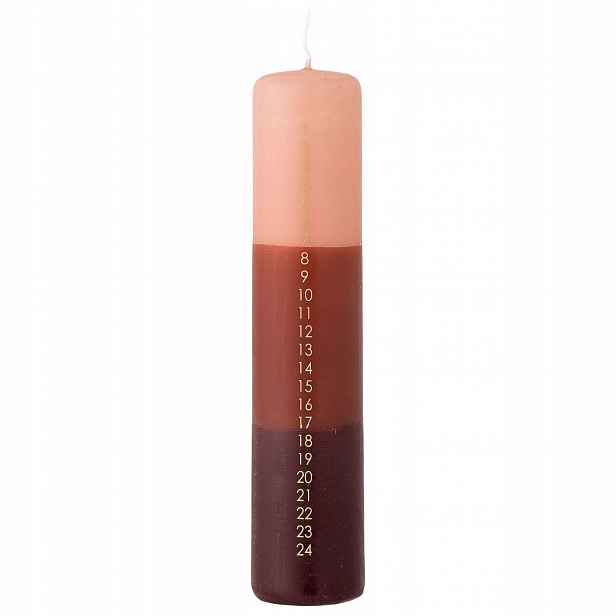 Adventní svíčka Dip Dye Vícebarevná One size Bloomingville