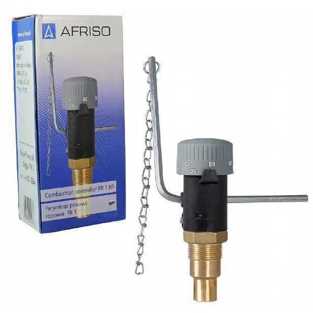 Měřič tahu Afriso FR1 G3/4" 30-90°C regulátor teploty