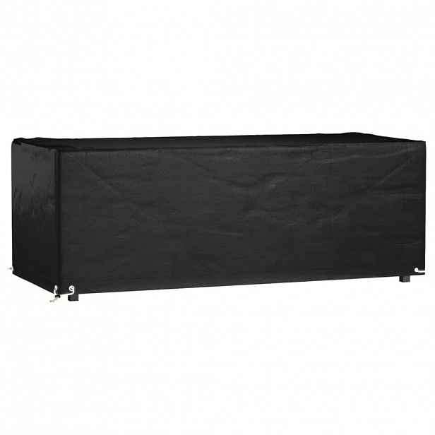 vidaXL Plachta na zahradní nábytek s 8 očky 192x82x65 cm obdélníková