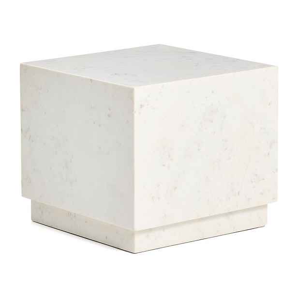 Mramorový odkládací stolek 40x40 cm Sorein – Kave Home