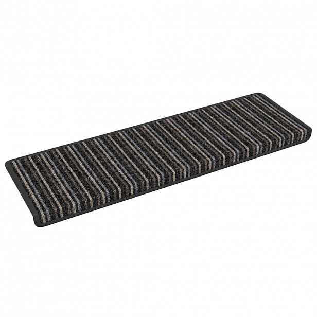 vidaXL Samolepicí schodové rohože 15 ks 65 x 21 x 4 cm Non-Slip