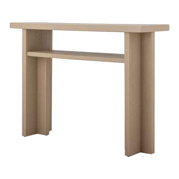 Konzolový stolek z jedlového dřeva v přírodní barvě 32x110 cm Cupa – Bloomingville