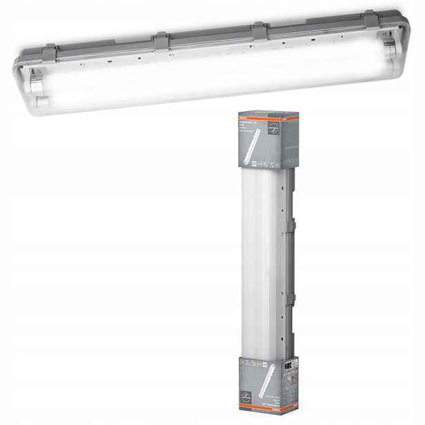 Lineární svítidlo Lišta G13 14W 4000K 1300lm Šedá IP65 Submarine Osram