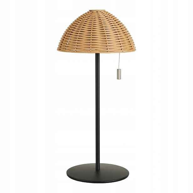Noční lampa stolní Led lampa Usb boho do ložnice černá 32 cm