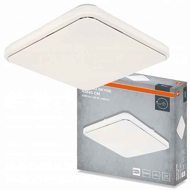 Stropní Svítidlo Led Stropní Svítidlo Nástěnné svítidlo Panel 48W 3360lm 4000K Osram