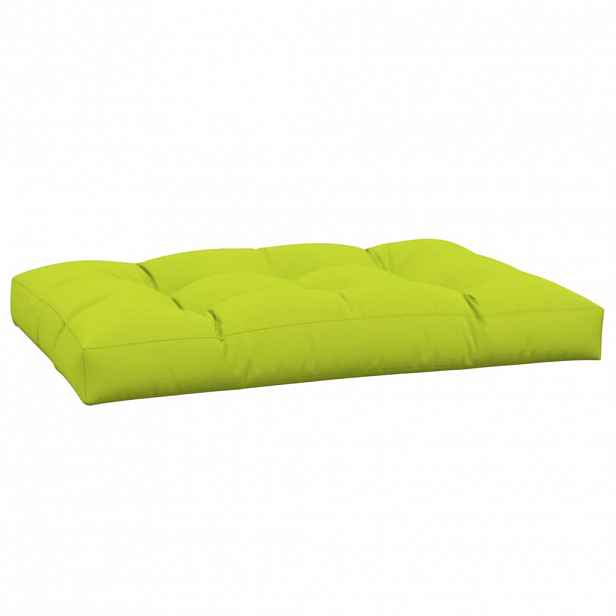 vidaXL Poduška na palety jasně zelená 120 x 80 x 12 cm textil