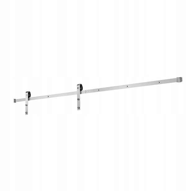 Systém pro posuvné dveře 244 cm, montážní sada typu barn door