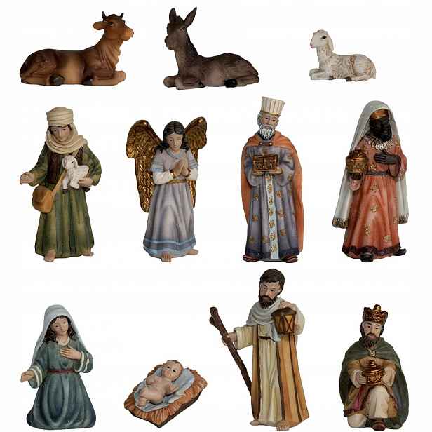 Orientální figurky do betlému – 11 dílů – výška 8 cm