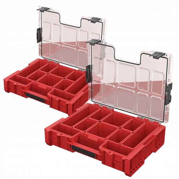 Qbrick System Pro Organizer 300 Red Ultra Hd insert box na nářadí x2