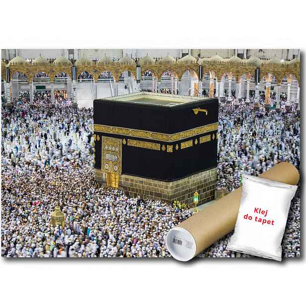 Vinylová Fototapeta Al-kaba Mekka Chrám Kult Náboženství Islám 152x104