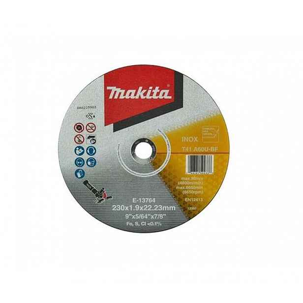 Makita - Řezný kotouč na nerezovou ocel 230x22,23 mm E-13764