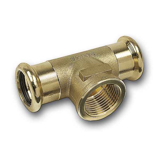 T-kus lisovací Sanha Cu Purapress 8130G 28×1/2" vnitřní závit