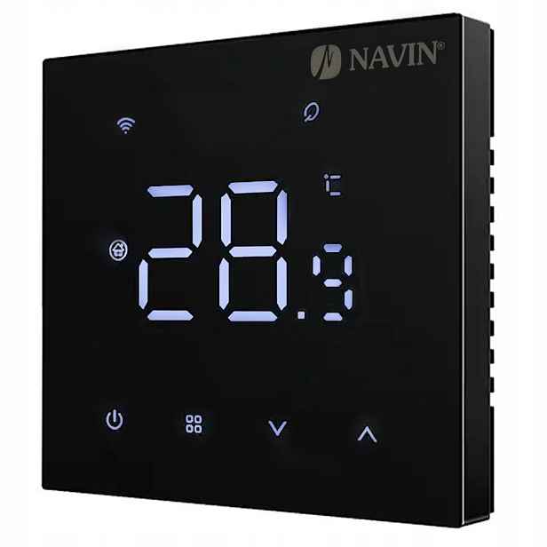 Termostat pro plynový kotel Navin WT410 BH-3A Wi-Fi, černý