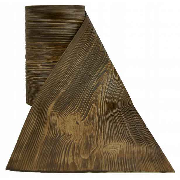 Elastická fasádní deska Palisander Rustykal 196 x 23,4 1 m2 DrewVip Set