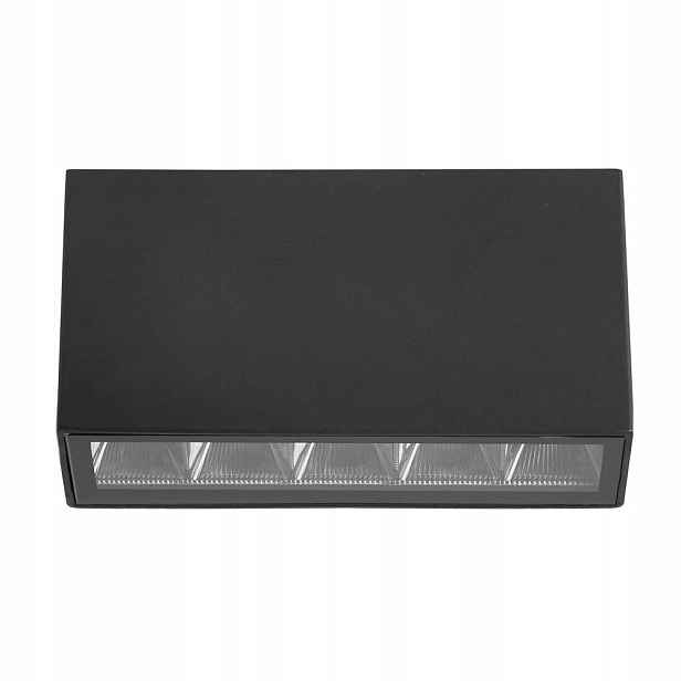 Led nástěnné terasové svítidlo Černá Neutrální 5W IP54 Forli Italux