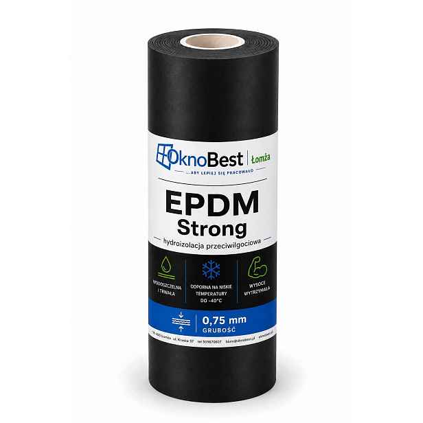 OknoBest Strong Epdm 700 mm/20 m Vnější hydroizolace okna Zástěra Epdm