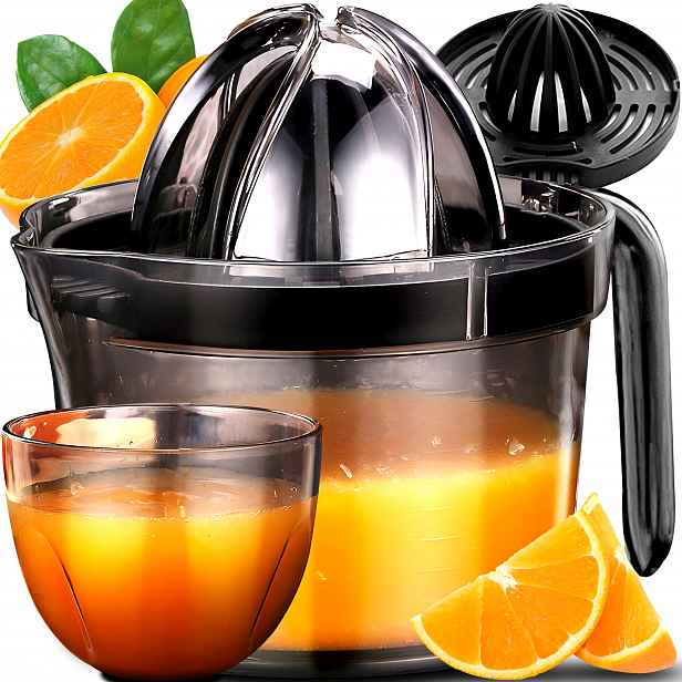 TEMU Odšťavňovač RETOO Dailypro, Citrusový odšťavňovač, Odšťavňovač na citrony, Odšťavňovač s objemem 0,5 l, Odšťavňovač na pomeranče, Odšťavňovač na