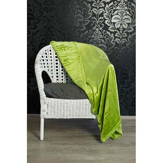 TP Mikroflanelová deka Premium 150x200 - Zelená