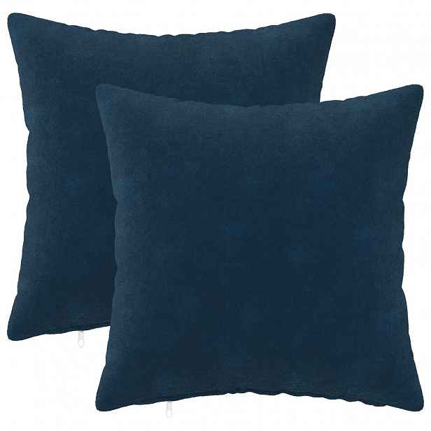 vidaXL Povlak na polštář 2 pcs HEERLEN Modrá 30 x 30 cm