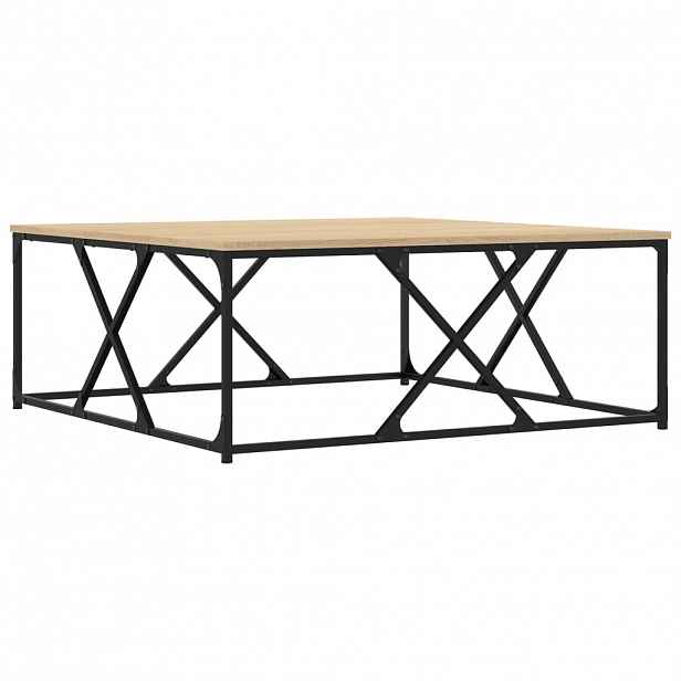 vidaXL Konferenční stolek dub sonoma 100x100x40 cm kompozitní dřevo