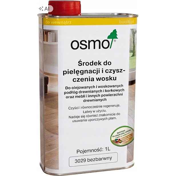 Osmo 3029 Čisticí prostředek na vosk Bezbarvý 1L