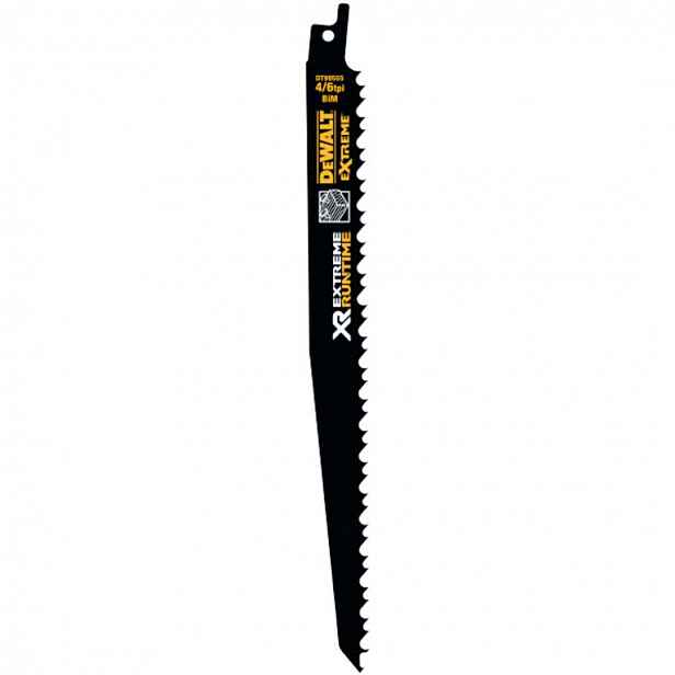 DeWALT - Sada pilových plátků na dřevo 6 TPI, délka 230 mm, 5 ks DT99555