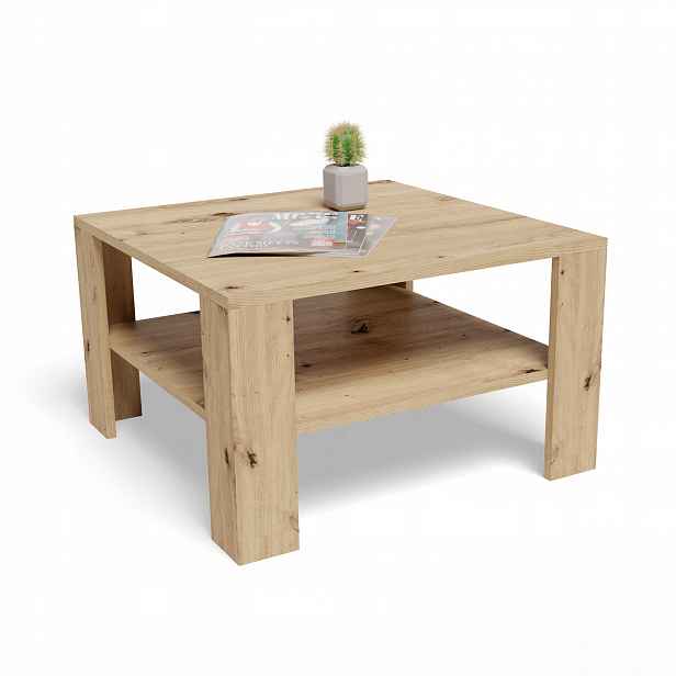 Lavice konferenční stolek 68x68 Nízká EX3 artisan 18 mm