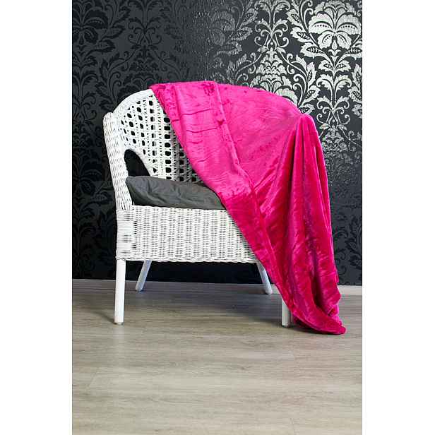 TP Mikroflanelová deka Premium 150x200 - Růžová