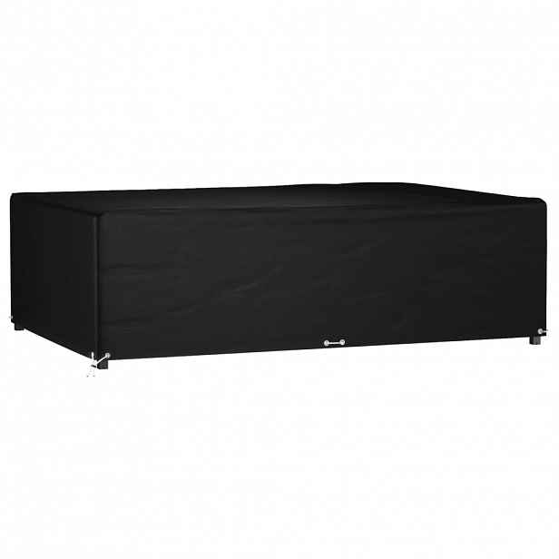 vidaXL Plachta na zahradní nábytek s 12 očky 227x152x65 cm obdélníková