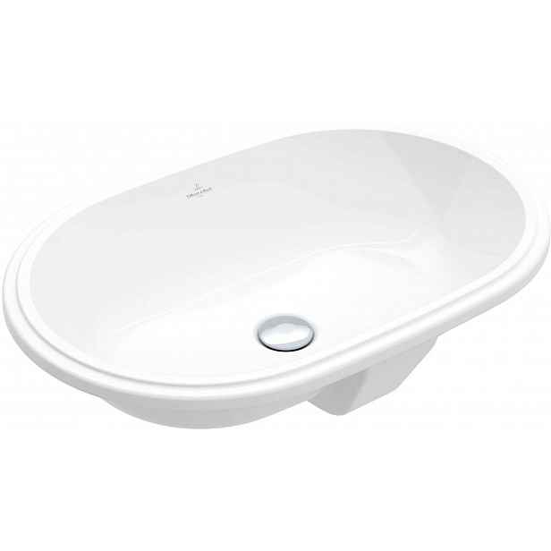 Villeroy & Boch Architectura - Vestavné umyvadlo, 57x38 cm, bez přepadu, CeramicPlus, alpská bílá 5A7661R1