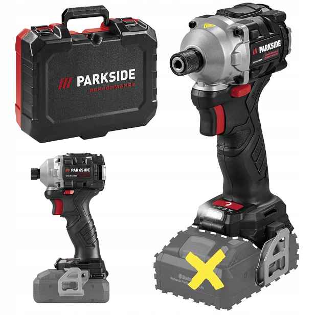 Aku Rázový Utahovák Na Kola Parkside Pdssap C3/D3 20V Kufr