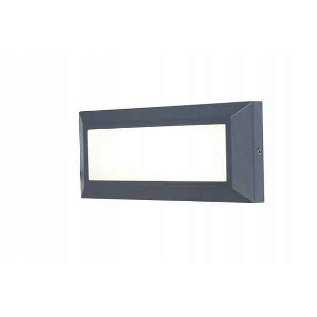 Led fasádní svítidlo 10W Helena Antracit IP54 Lutec