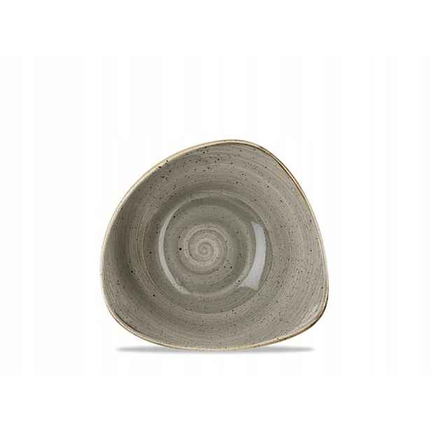 Talíř hluboký Churchill Stonecast Peppercorn Grey 23,5 cm 12 ks