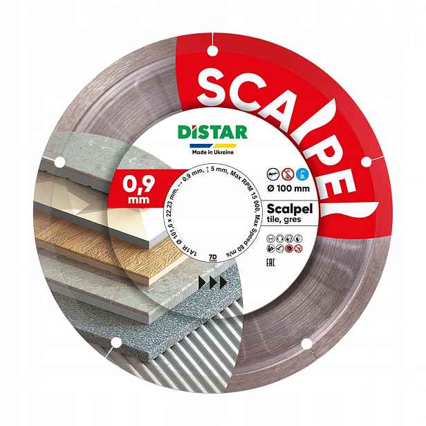 Distar Scalpel Diamantový Kotouč 100 mm x 22,23 mm