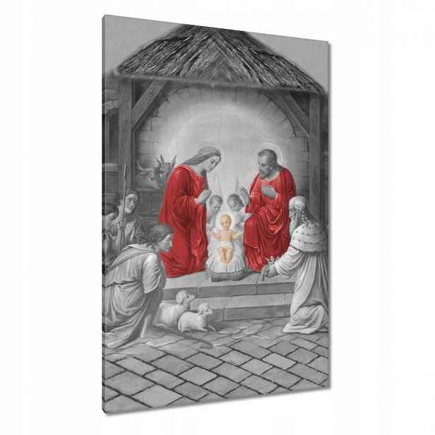 Obrazy 80x120 Svatá rodina červená