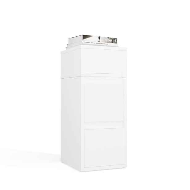 TP Living Noční stolek York 27 cm bílý