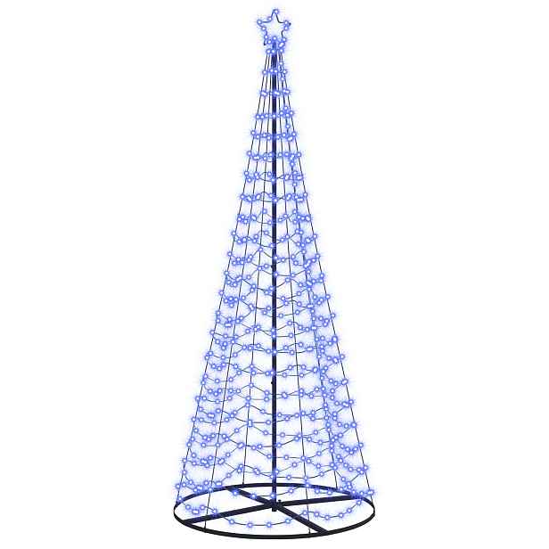 vidaXL LED spirálový vánoční stromek s podstavcem EKENAS 250 cm