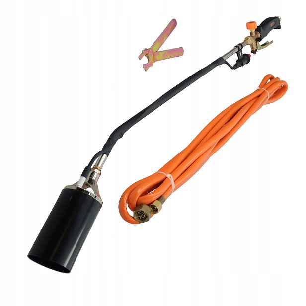 Faster Tools hořák na papuče s Piezo, lanka 550 mm, tryska 60 mm, hadice 5 m